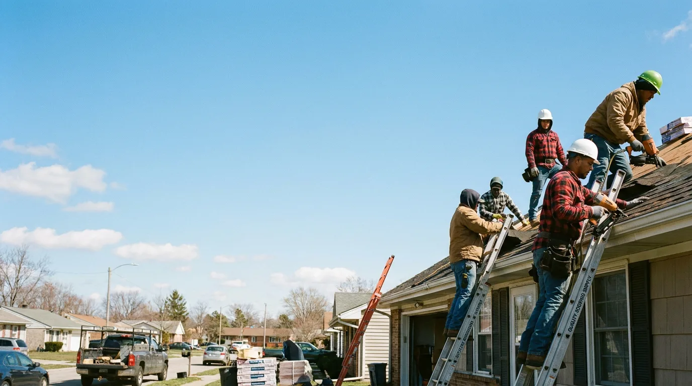 Roofing in D Lo, MS near me